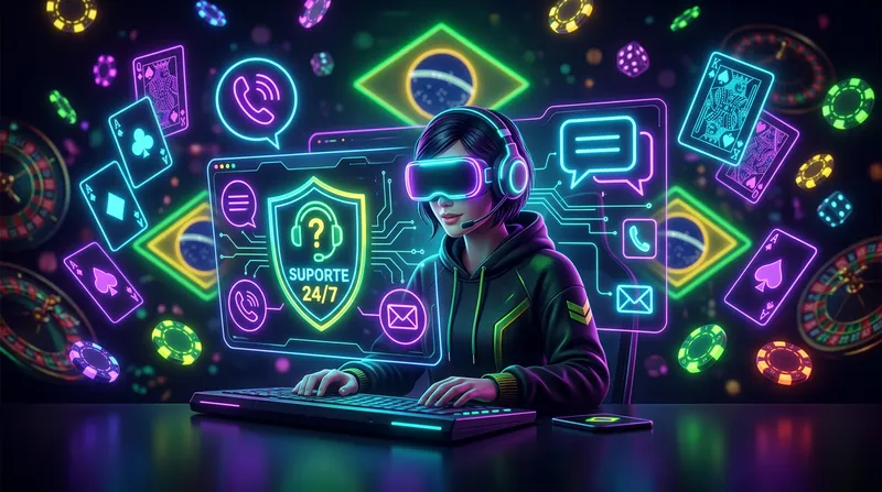 Suporte para cassinos online no Brasil